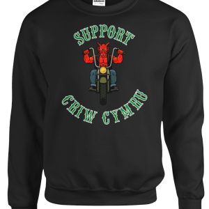 Support Dragon Criw Cymru Jumper Unisex